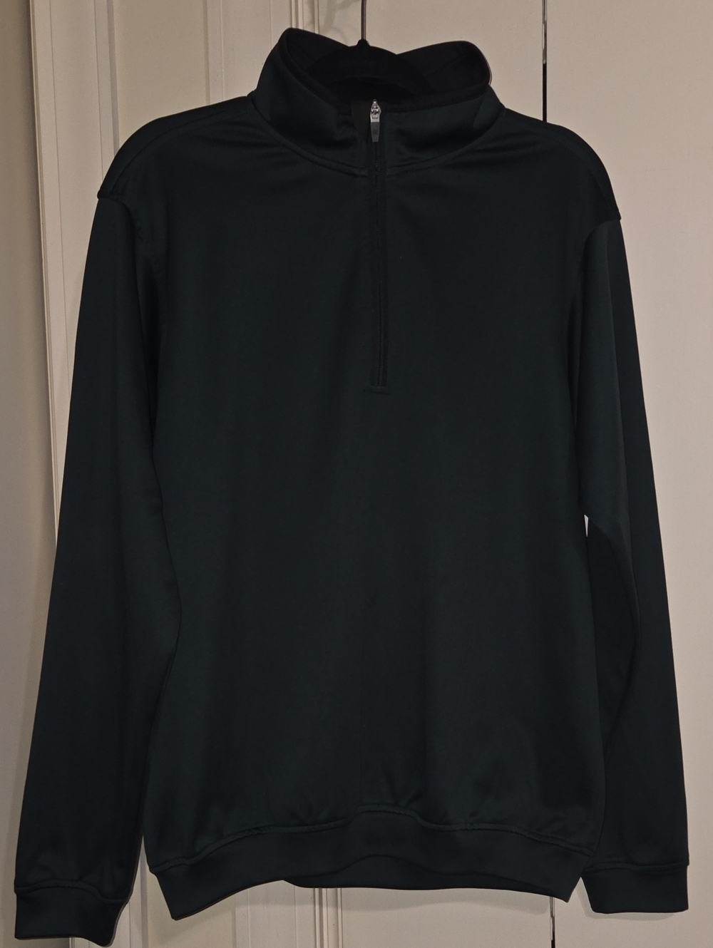 Tour Series Men's Half-Zip Performance Golf Sweatshirt- Dark Green